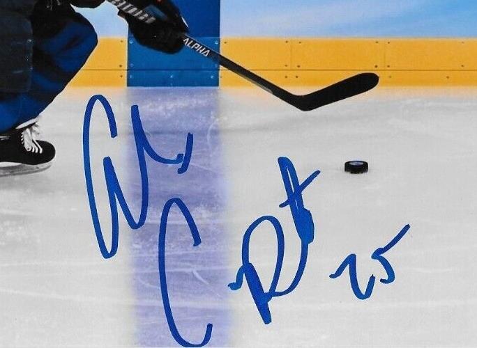 Autographed Alex Carpenter Team USA Womens Hockey Olympics 8x10 Photo 3 Original
