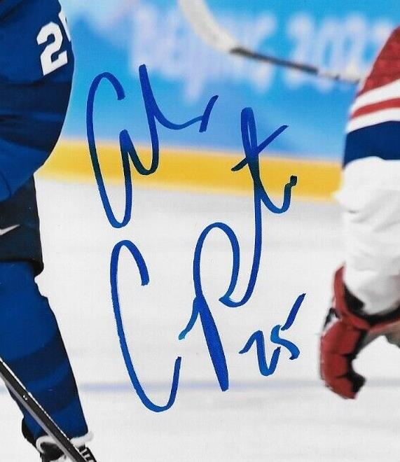 Autographed Alex Carpenter Team USA Womens Hockey Olympics 8x10 Photo 5 Original