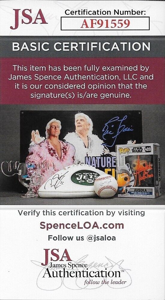 Photo 8x10 autographiée par Ernie Els PGA Golf #4 originale avec authentification JSA