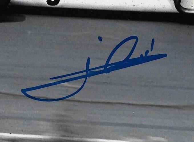 Photo 8x10 autographiée du pilote de Formule 1 Mario Andretti n°4 originale