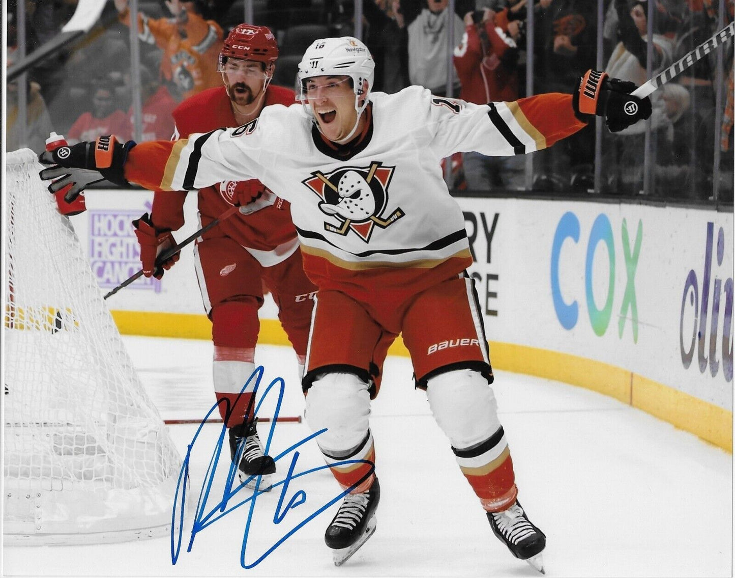 Autographed Anaheim Ducks Ryan Strome 8x10 Photo #2 Original