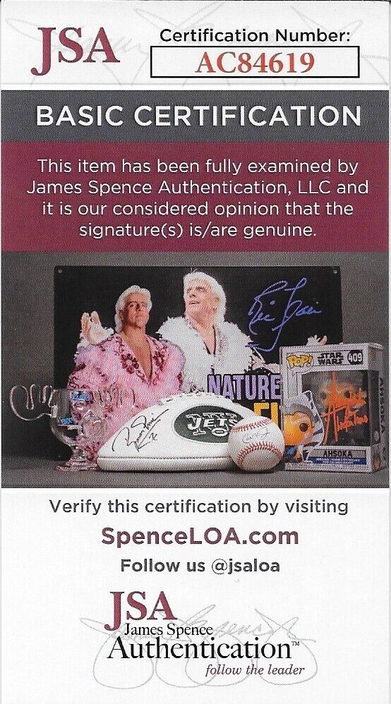 Auto. Montreal Expos Vladimir Guerrero Sr Signed 8x10 Ph. 2 w JSA Authentication