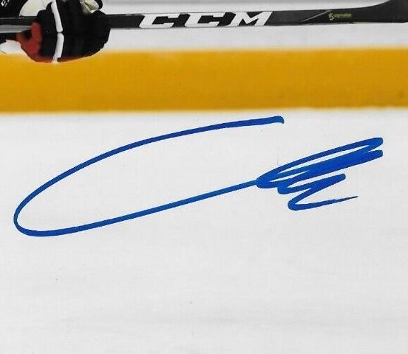Autographed Washington Capitals Connor McMichael 8x10 Photo #8 Original