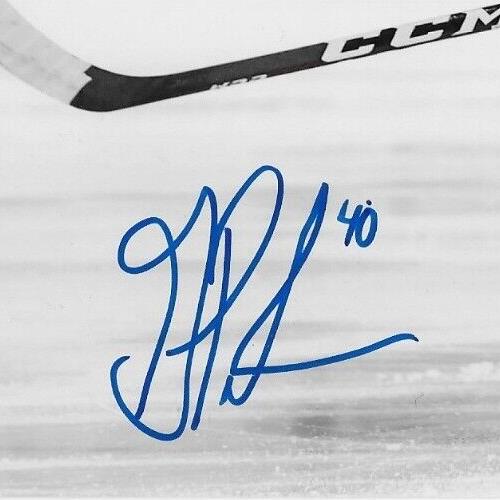 Autographed Washington Capitals Garrett Pilon 8x10 Photo #3 Original