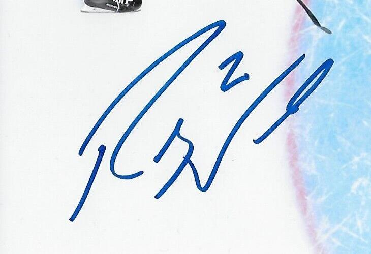 Photo autographiée de Riley Nash des Maple Leafs de Toronto 8x10 #2