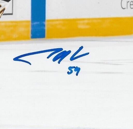 Autographed Boston Bruins Jack Ahcan 8x10 Photo #3 Original