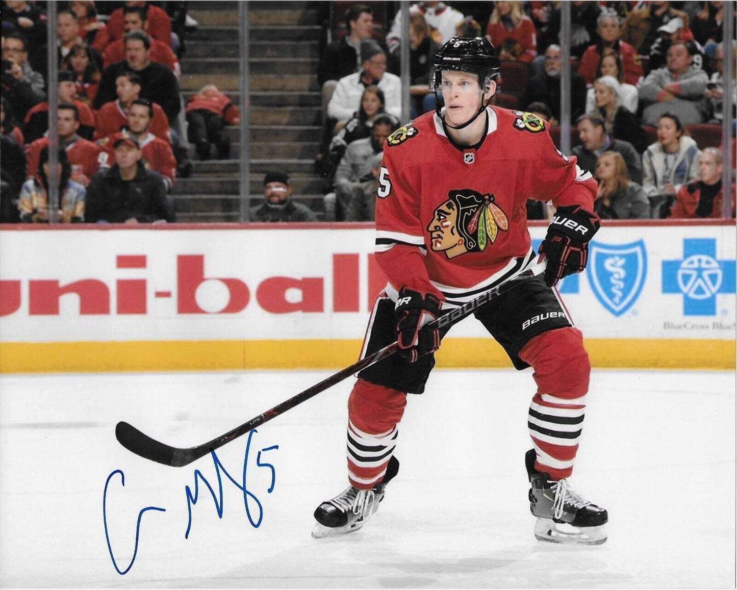 Autographed Chicago Blackhawks Connor Murphy 8x10 Photo #3 Original