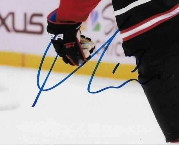 Autographed Chicago Blackhawks Max Domi 8x10 Photo Original