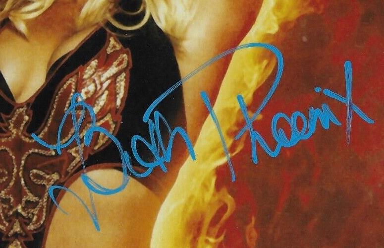 Autographed Wrestling Beth Phoenix Signed WWE Smack Down 8x10 Photo #2 Original