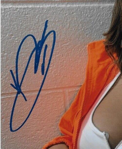 Autographed Wrestling Kayla Braxton Signed WWE Smack Down 8x10 Photo Original