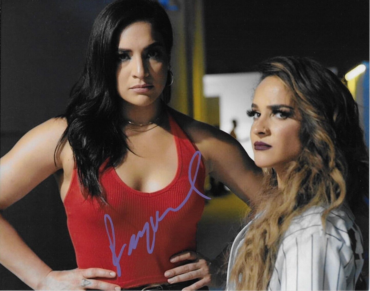 Autographed Wrestling Raquel Gonzalez Signed WWE NXT 8x10 Photo #2 Original