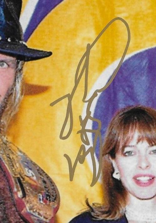 Autographed Wrestling Michael Hayes Signed WWE 8x10 Photo w JSA Authentication