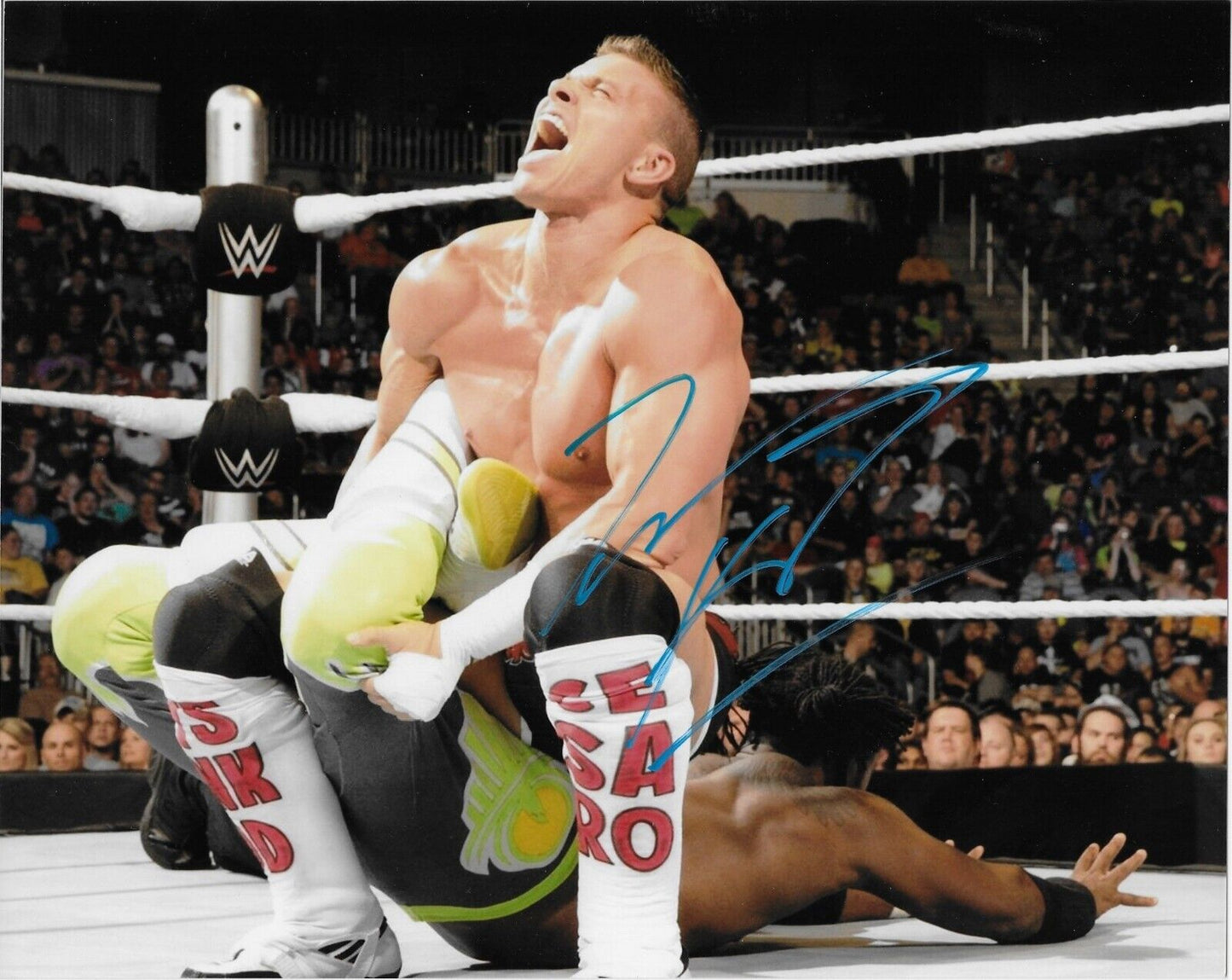 Autographed Wrestling Tyson Kidd Signed WWE Smack Down 8x10 Photo Original