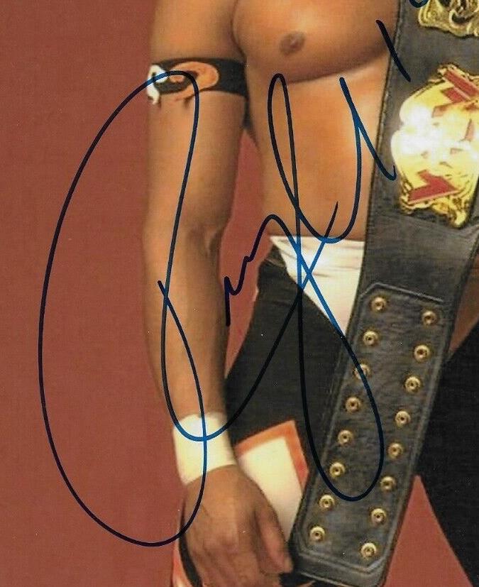 Autographed Wrestling Rey Mysterio Signed WWE 8x10 Photo #2 w JSA Authentication