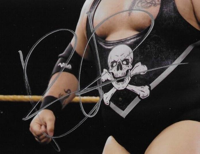 Autographed Wrestling Bronson Reed Signed WWE Smack Down 8x10 Photo #4 Original
