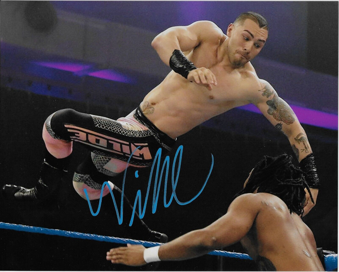 Autographed Wrestling Joaquin Wilde Signed WWE Smack Down 8x10 Photo #2 Original