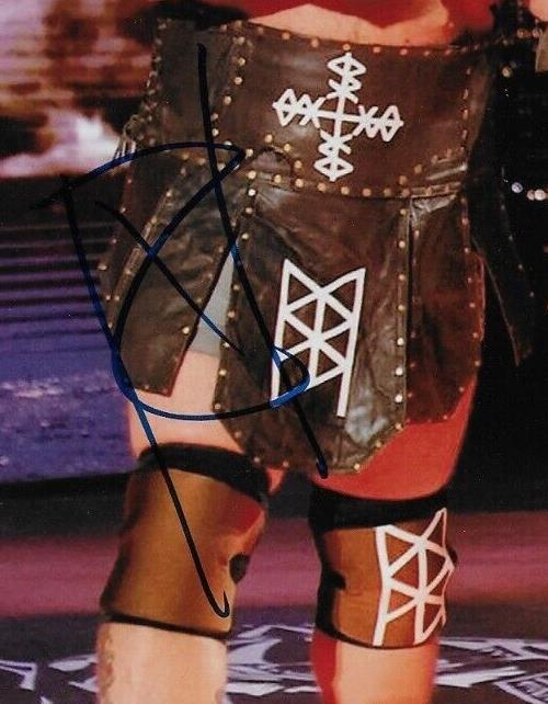 Autographed Wrestling Viking Raiders Erik & Ivar Signed WWE 8x10 Ph. #5 Original