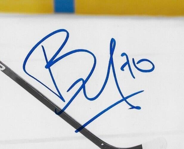 Autographed New Jersey Devils Jesper Boqvist 8x10 Photo #2 Original