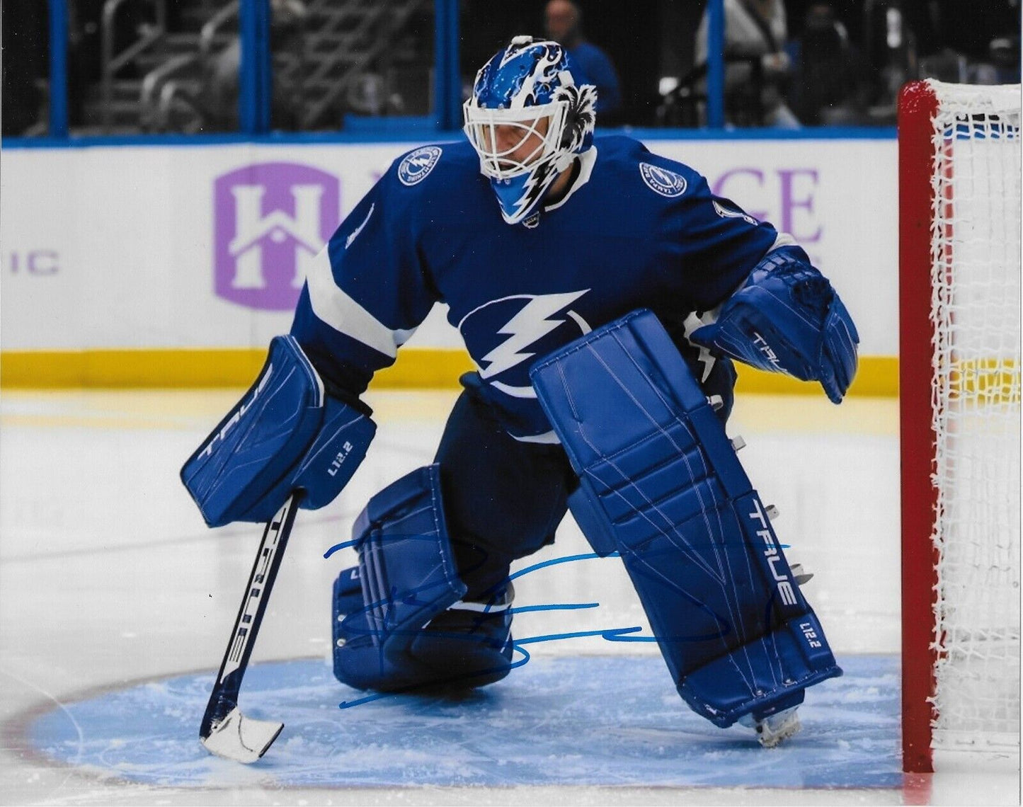 Autographed Tampa Bay Lightning Brian Elliott 8x10 Photo Original