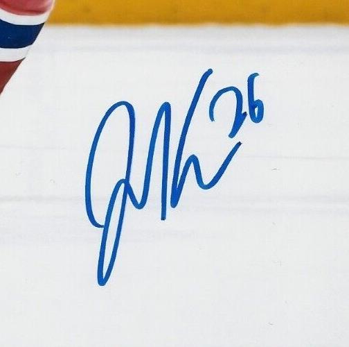 Photo 8x10 autographiée par Jonathan Kovacevic des Canadiens de Montréal #2 Original