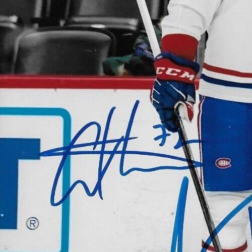 Autograph Montreal Canadiens Arber Xhekaj Anthony Richard Joel Armia 8x10 Photo