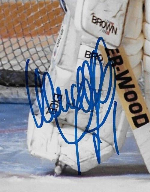 Photo autographiée de Wendell Young, Lightning de Tampa Bay, format 8 x 10 pouces, originale