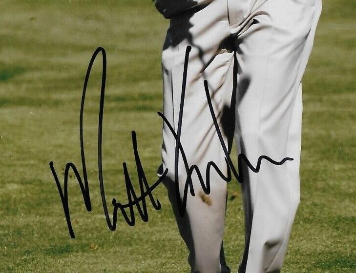 Autographed Matt Kuchar PGA Golf 8x10 Photo #2 Original