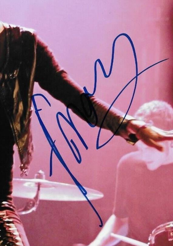 Autographed Hayley Mary Lead Vocalist of The Jezabels 8x10 Photo Original