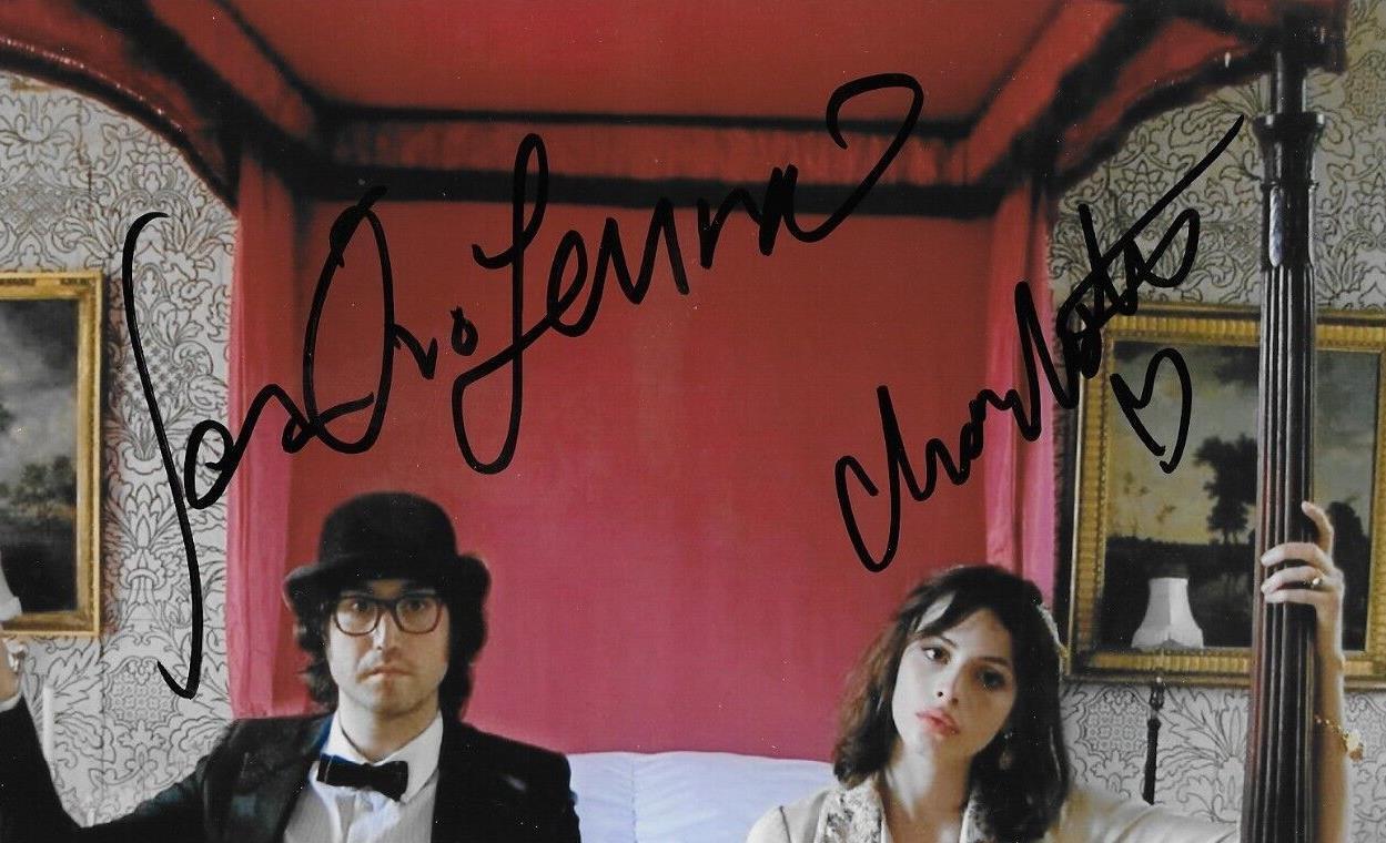 Autographed Sean Lennon Charlotte K 8x10 The Ghost of a Saber Tooth Tiger w/JSA