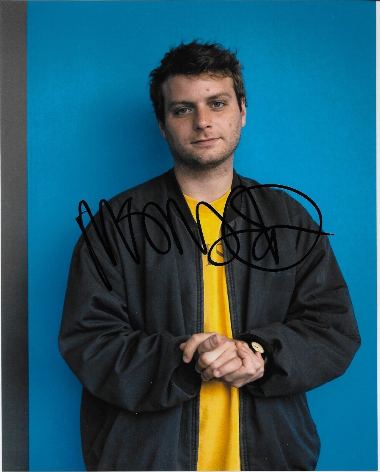 Photo originale autographiée du chanteur-compositeur Mac Demarco 8x10