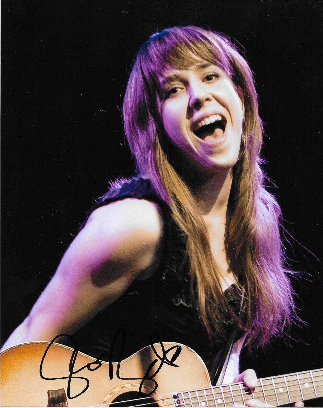 Autographed Singer Songwriter Serena Ryder 8x10 Photo #2 Original