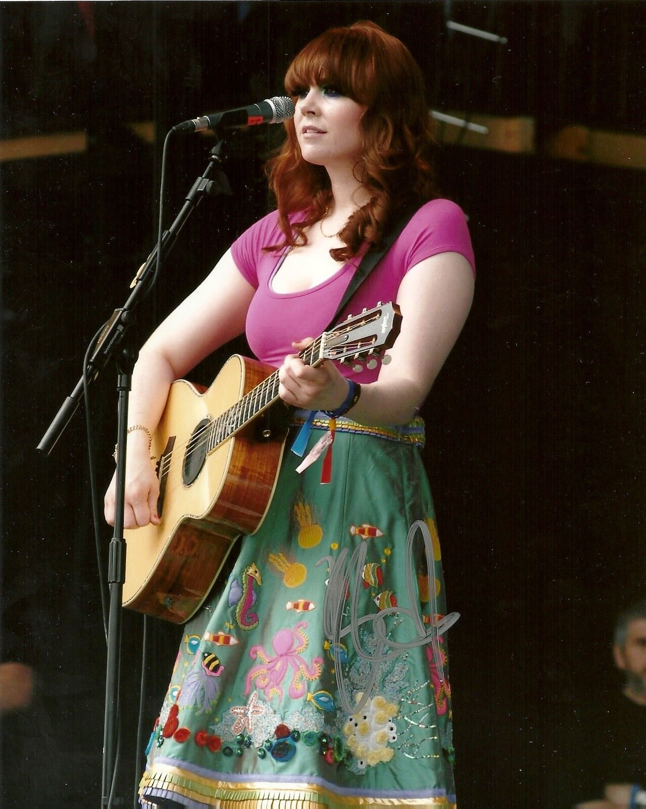Autographed Singer Songwriter Actress Kate Nash 8x10 Photo Original