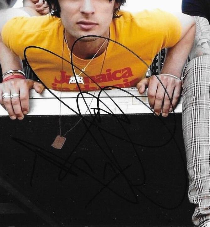 Autographed Tyson Ritter and Nick Wheeler The All American Rejects 8x10 Photo #5