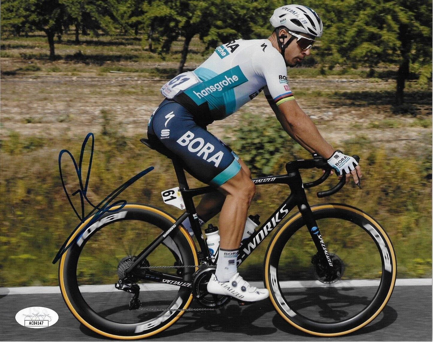 Autographed Cycling Peter Sagan Bora Hansgrohe 8x10 Photo #3 Original with JSA