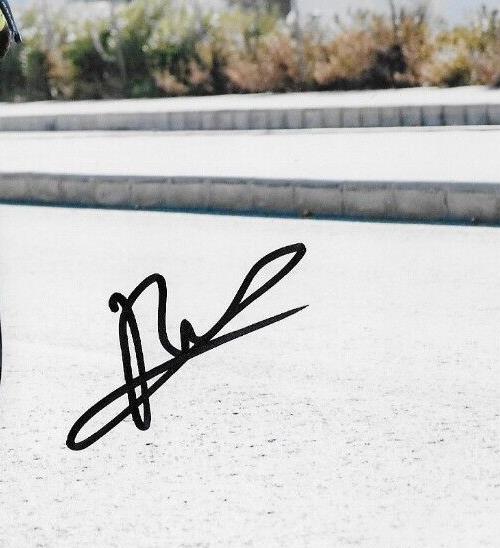 Autographed Cycling Biniam Girmay Intermarche Wanty 8x10 Photo #1 Original w JSA
