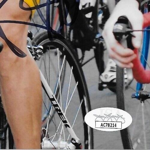 Autographed Cycling Lance Armstrong Live Strong 8x10 Photo Original with JSA