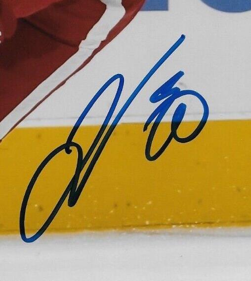 Autographed Detroit Red Wings Joe Veleno 8x10 Photo #9 Original