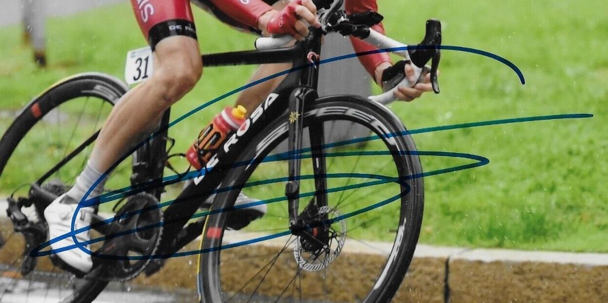 Autographed Cycling Guillaume Martin Cofidis Racing 8x10 Photo #2 Original
