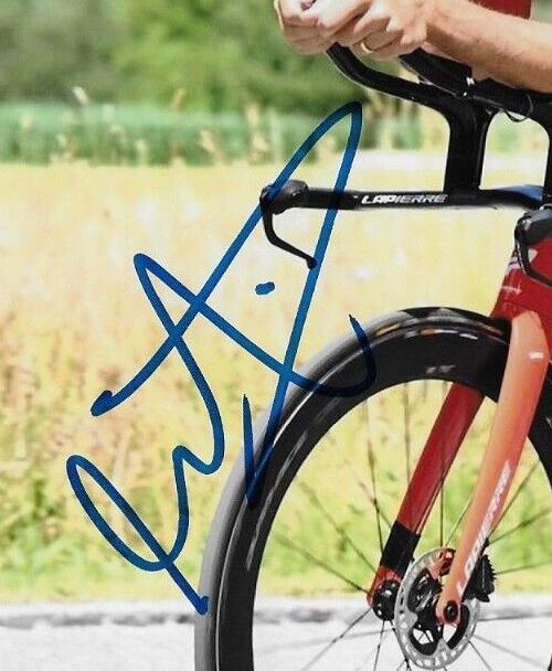 Autographed Cycling Antoine Duchesne Groupama FDJ Racing 8x10 Photo #2 Original
