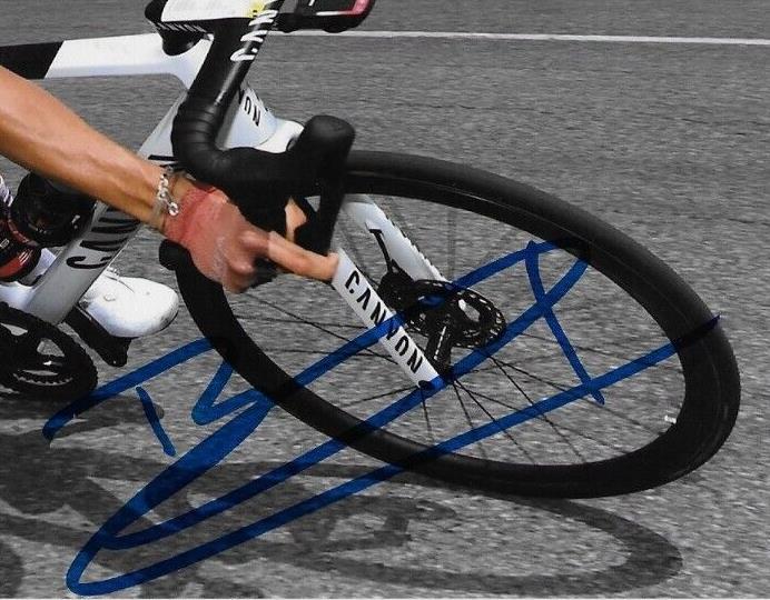 Autographed Cycling Warren Barguil UCI Team Arkea-Samsic 8x10 Photo #2 Original