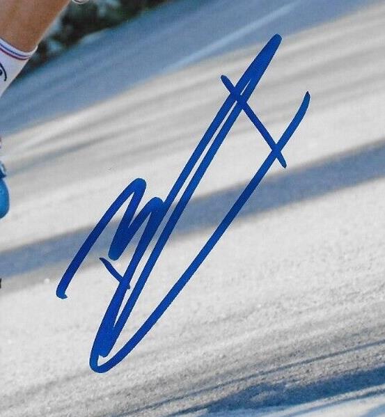 Autographed Cycling Warren Barguil UCI Team Arkea-Samsic 8x10 Photo #7 Original