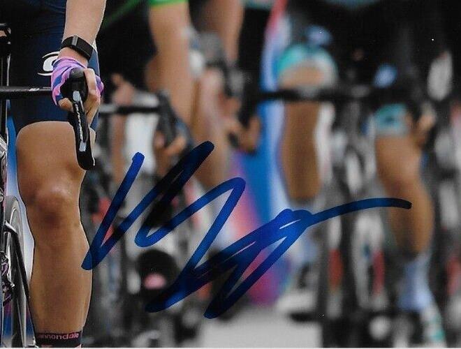 Autographed Cycling Magnus Cort UCI EF Education-Easy Post 8x10 Photo 5 Original