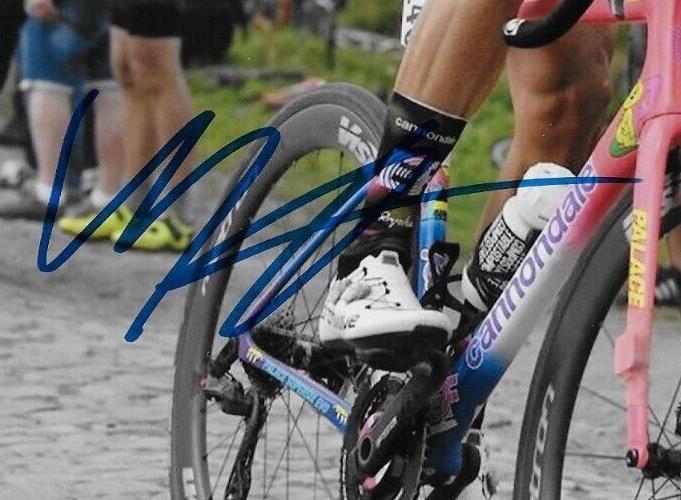 Autographed Cycling Magnus Cort UCI EF Education-Easy Post 8x10 Photo 6 Original