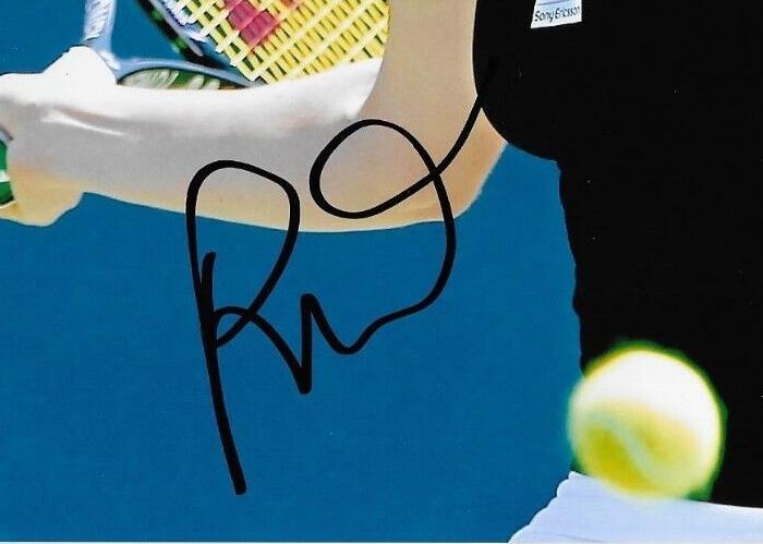 Photo autographiée de Rebecca Marino WTA Tennis 8x10 #1 Original