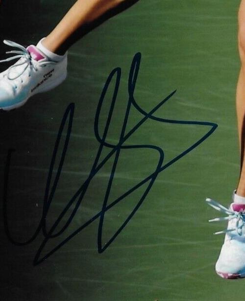 Photo 8x10 autographiée de Caroline Garcia Tennis #1 Original