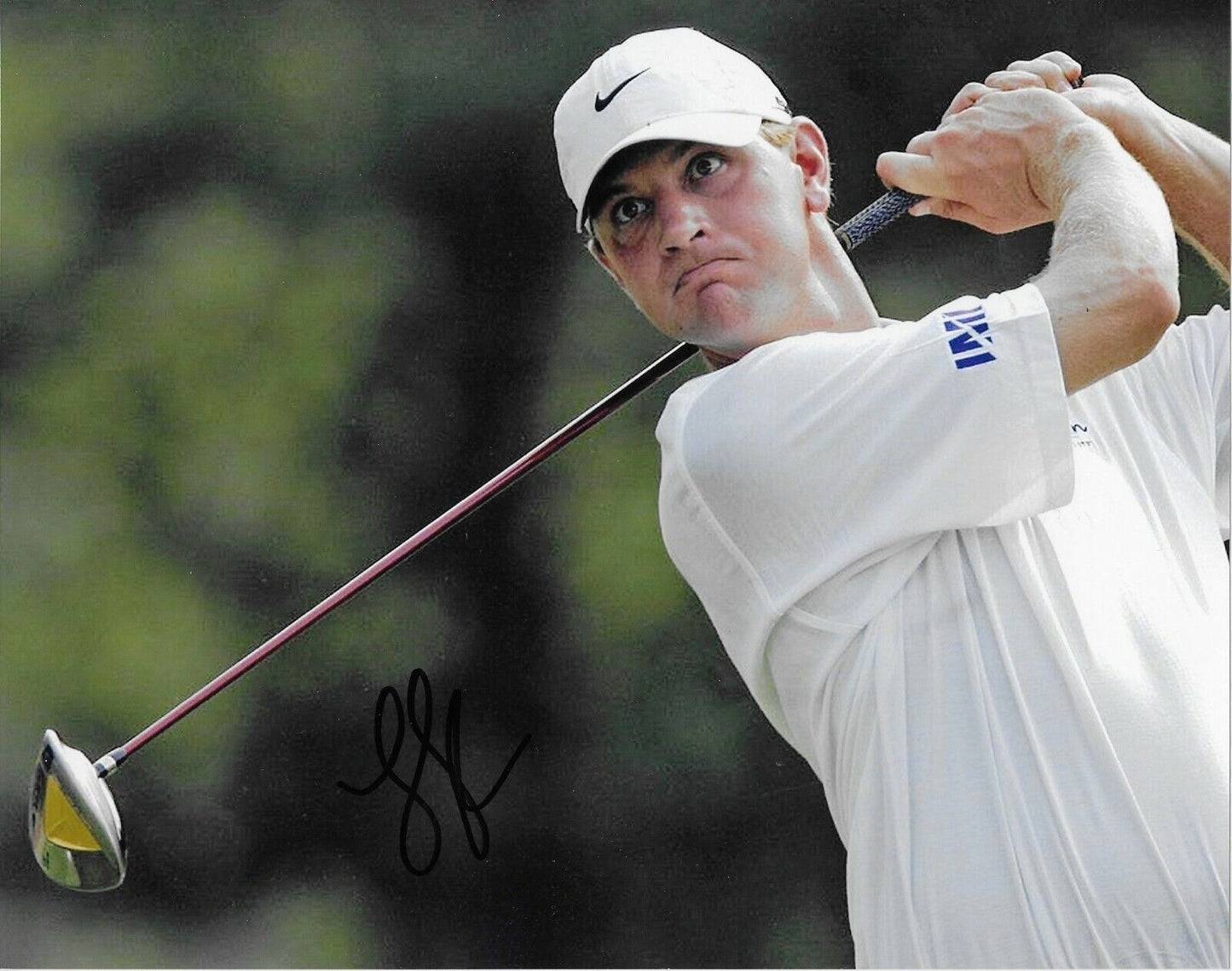 Autographed Lucas Glover PGA Golf 8x10 Photo Original
