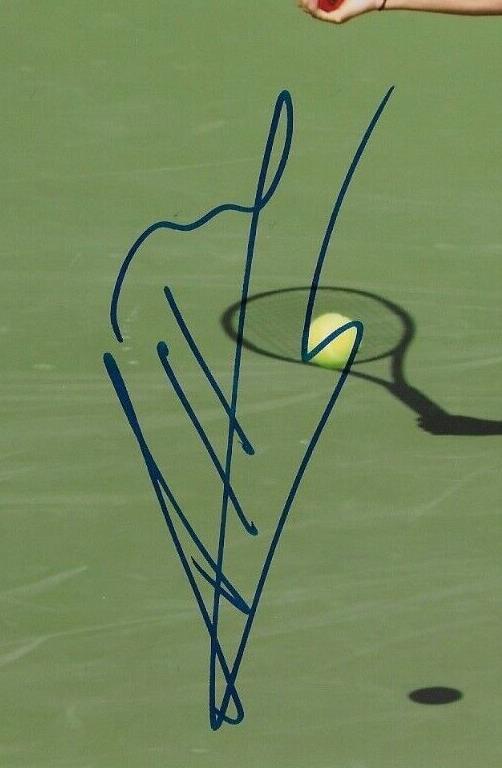 Autographed Anastasia Potapova Tennis 8x10 Photo 3 Original w JSA Authentication