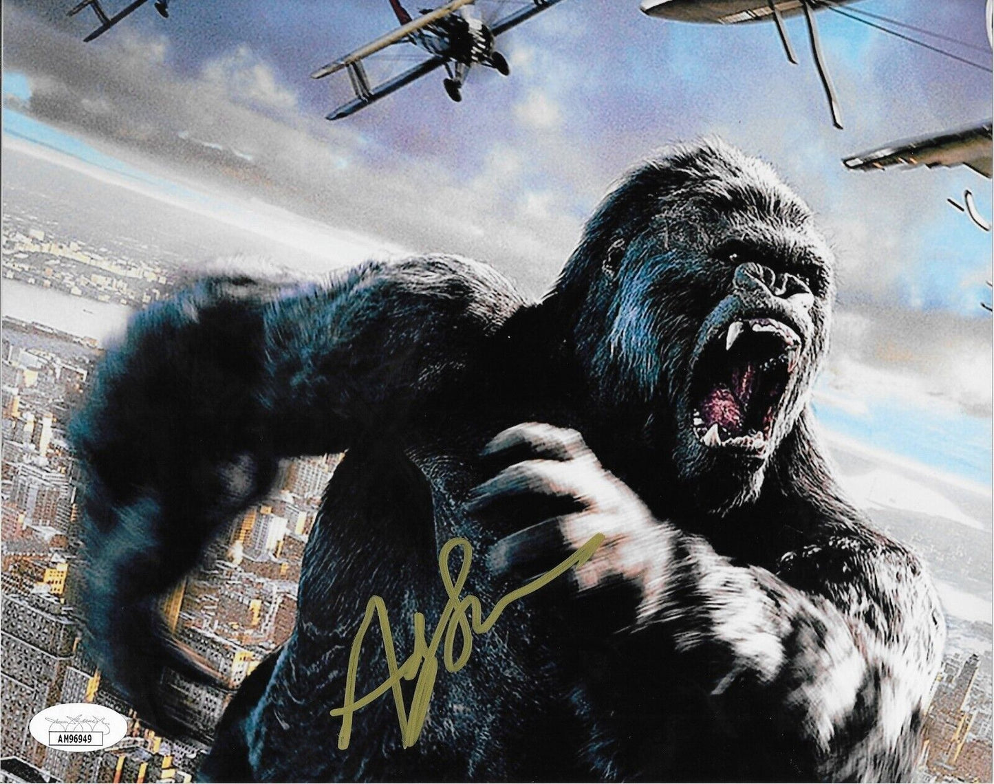 Autographed Andy Serkis Signed 8x10 photo #2 King Kong with JSA Authentication
