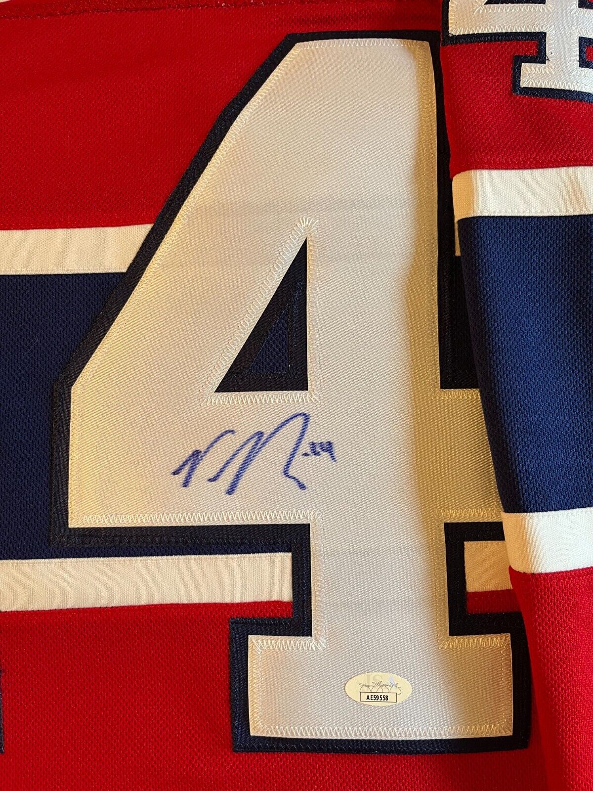 Maillot authentique dédicacé par Nick Suzuki des Canadiens de Montréal d'Adidas avec JSA 2