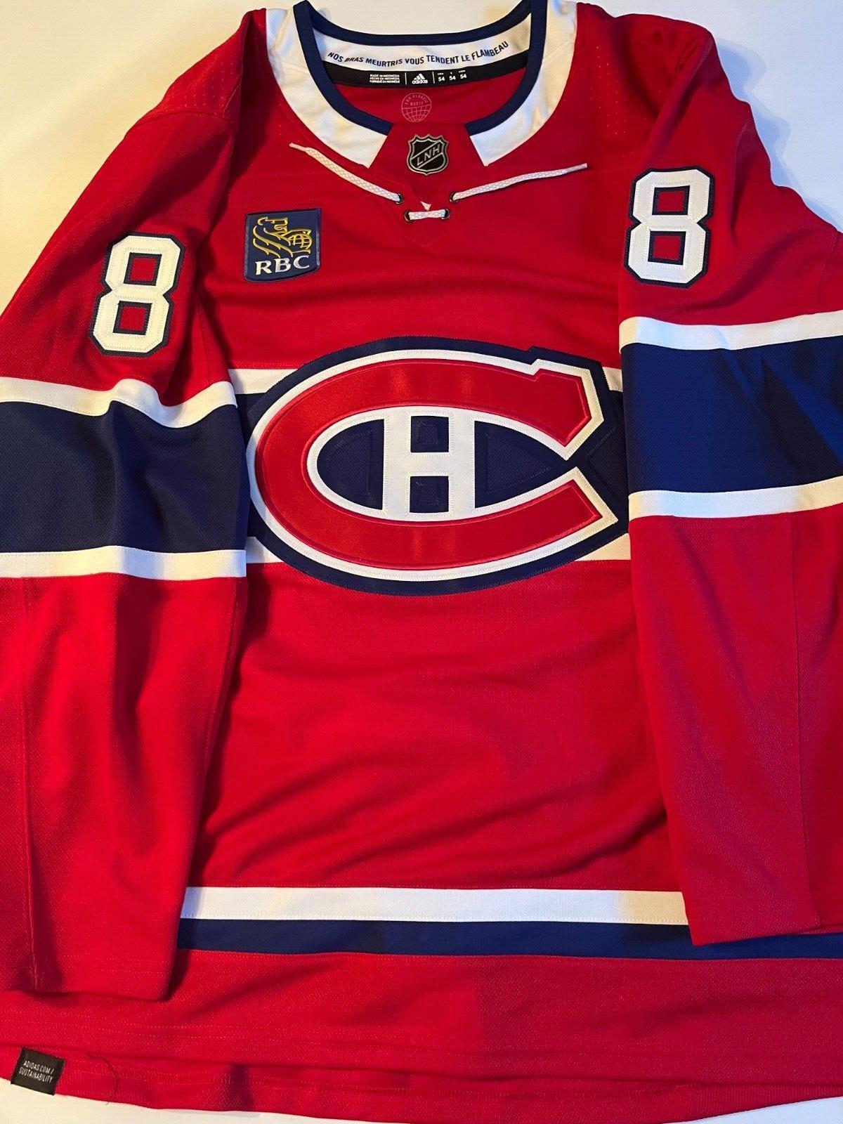 Maillot authentique autographié Adidas des Canadiens de Montréal Michael Matheson avec JSA